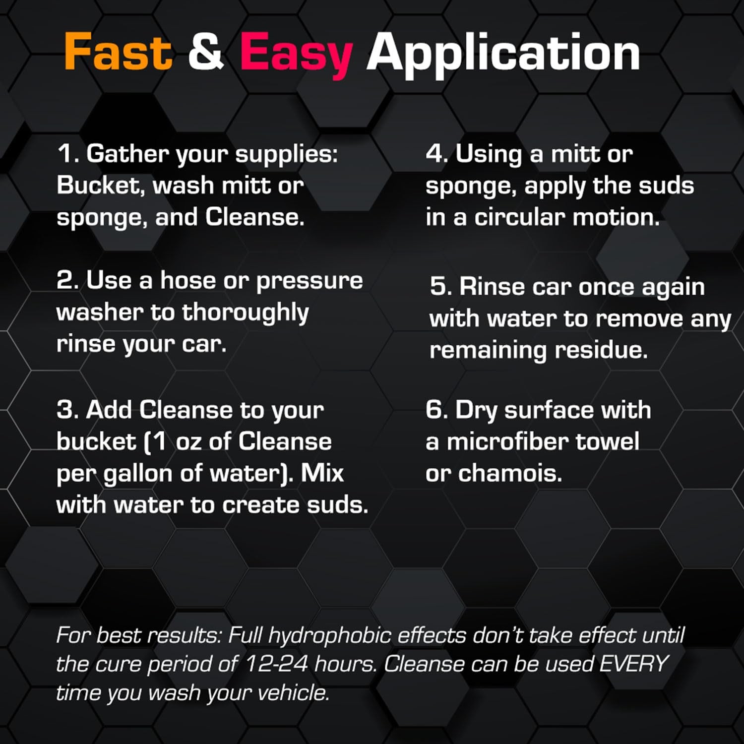 Ethos Cleanse for Cars Graphene Shampoo, Ceramic Coating Infused Car Wash Soa…