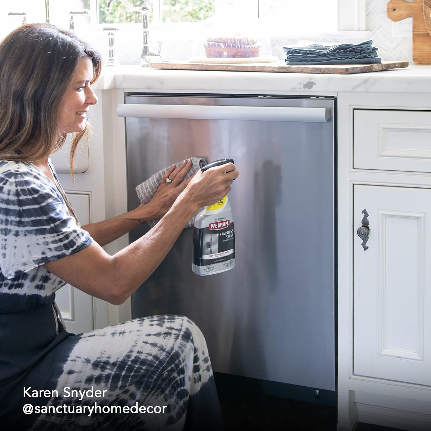 Stainless Steel Cleaner and Polish – Protects Appliances from Fingerprints and L
