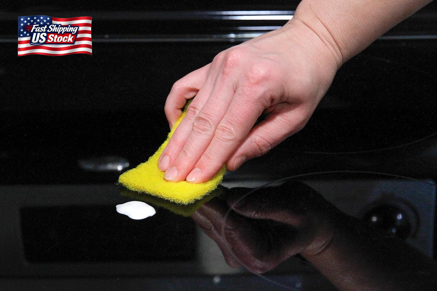 Cerama Bryte 1 X 10 Pack Cleaning Pads Cooktop and Stove Top Cleaner for Glass –