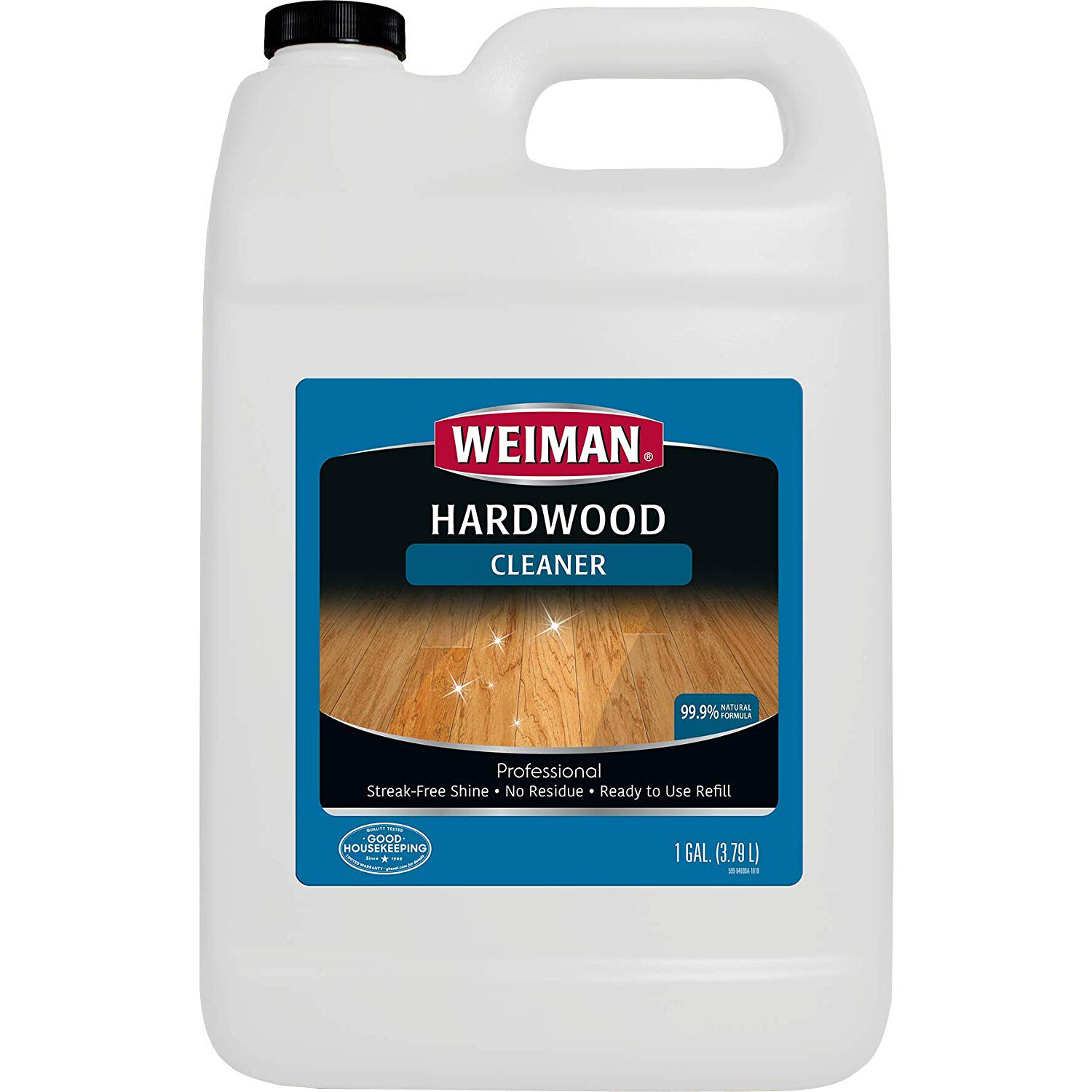 Weiman Hardwood 128 Ounce Floor Cleaner 1 Gallon Refill Vinyl Laminate Floors