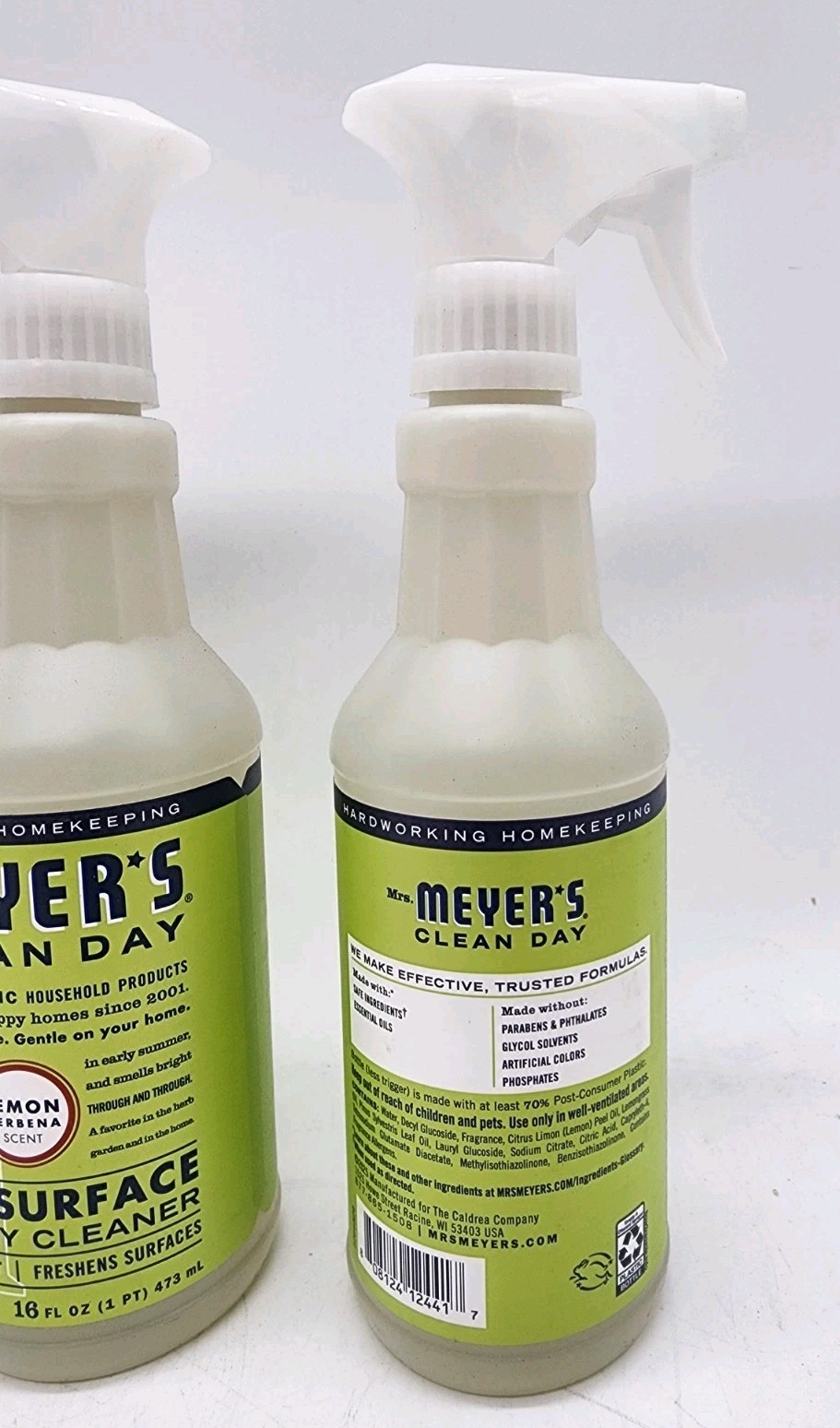 Mrs Meyer’s Multi Surface Cleaner Lemon Verbena 3 Pack 16 Oz All Purpose Spray