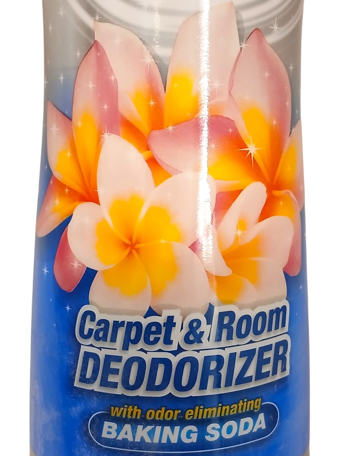 6 Cans PLUMERIA Carpet Deodorizer Baking Soda House Cleaning Janitorial Supply