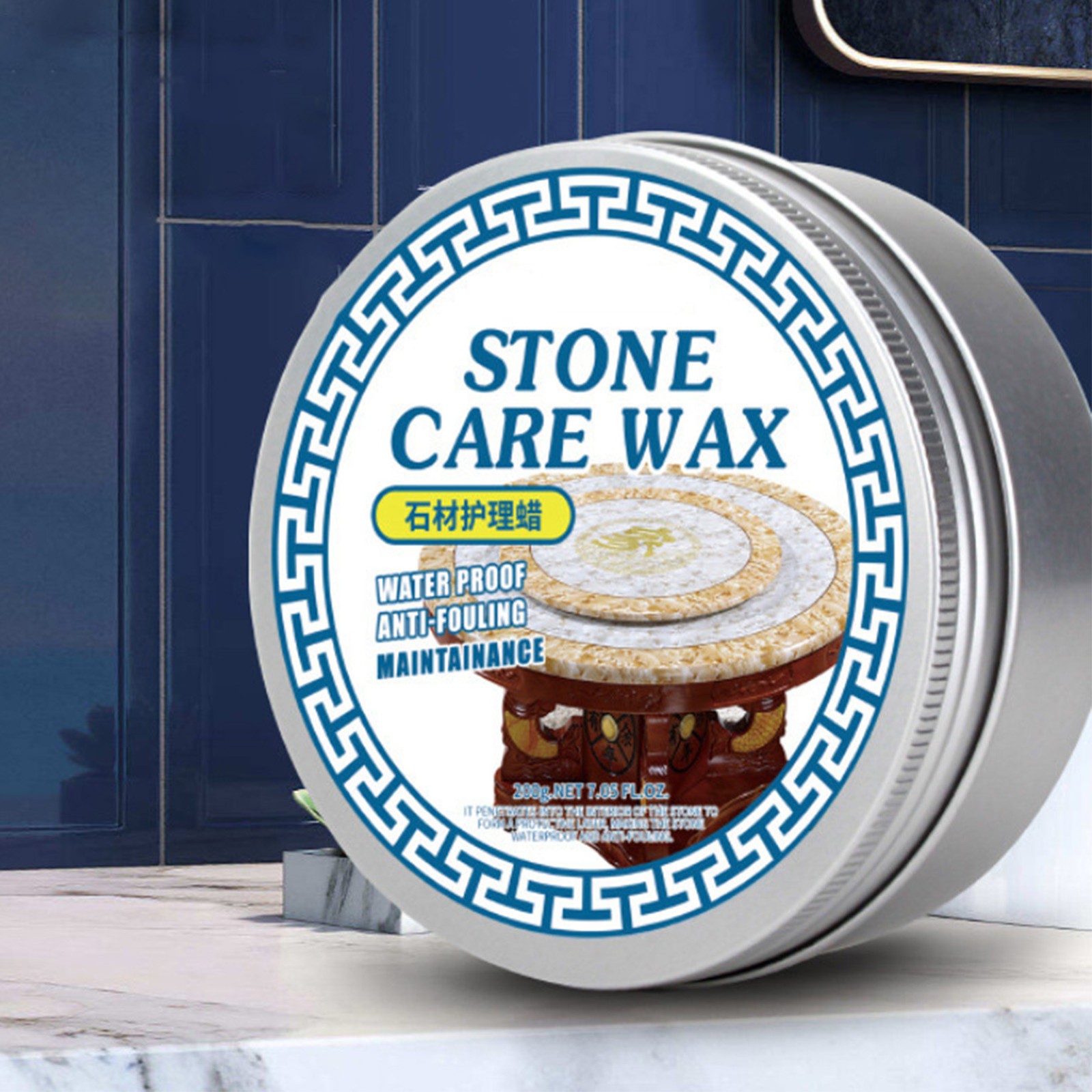 Stone Wax Polish 200g Stone Maintenance Wax Stone Restoration Wax Stone Care Wax