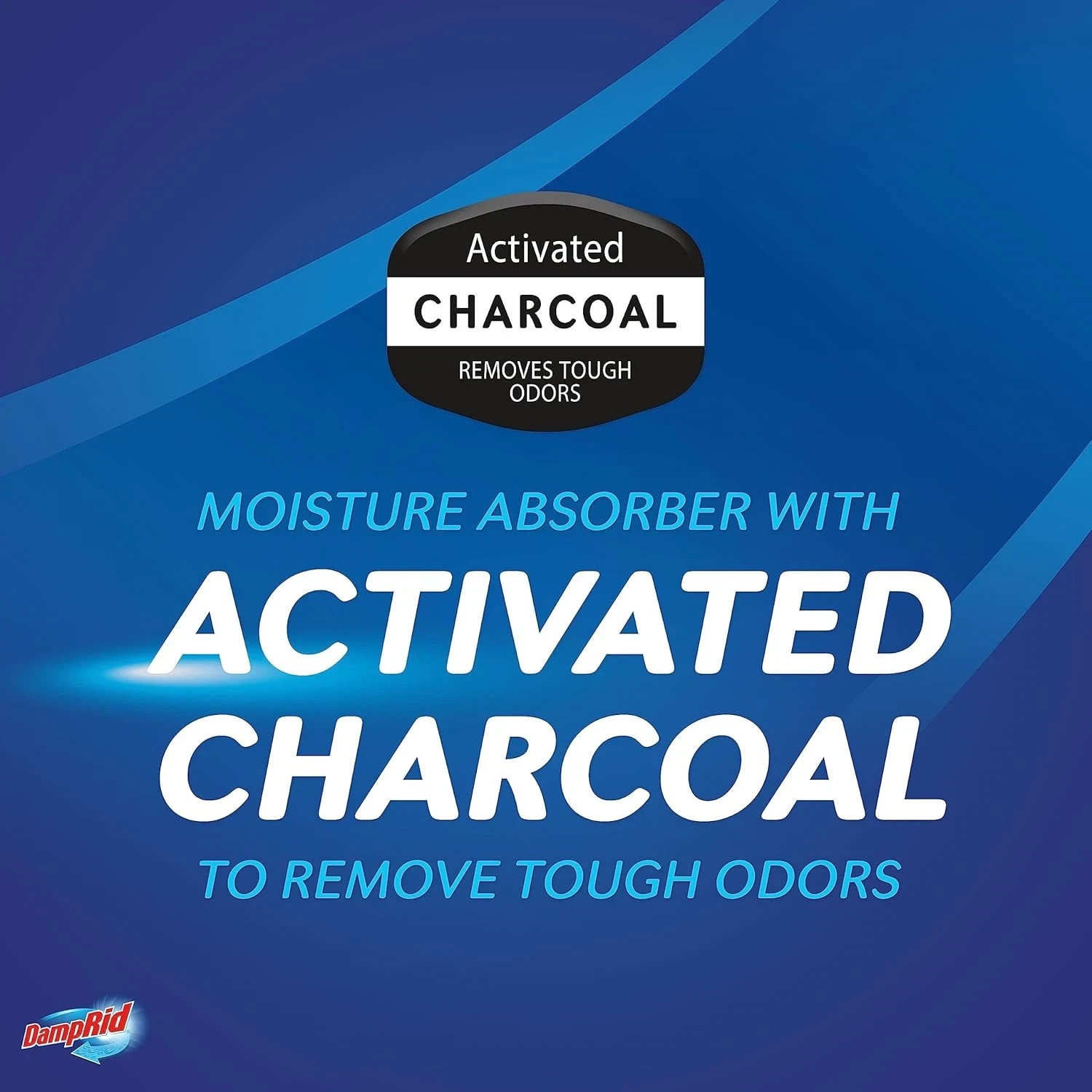 Fragrance Free Disposable Moisture Absorber with Activated Charcoal, 18 Oz (Pack