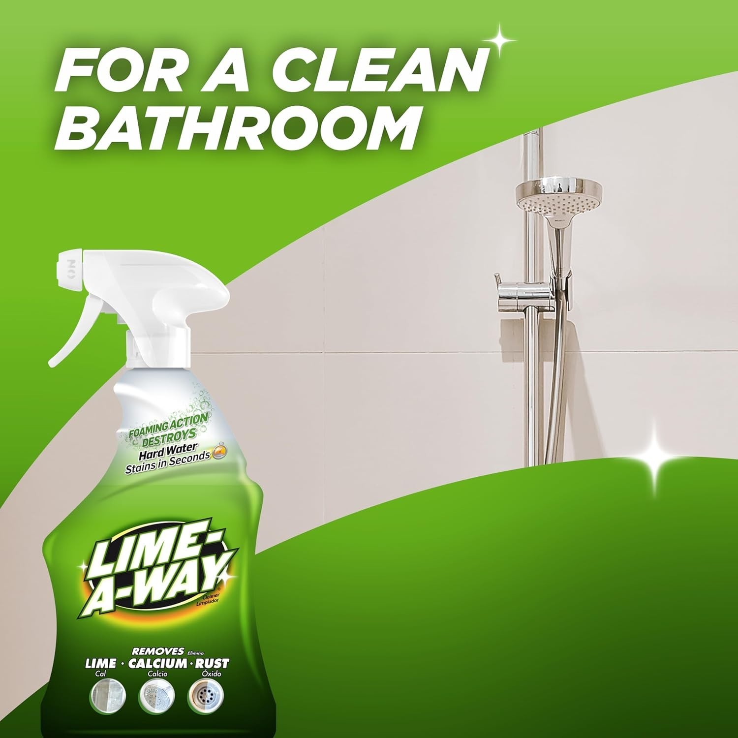 Multi-Purpose Hard Water Stain Cleaner – Removes Lime, Calcium & Rust Fast!