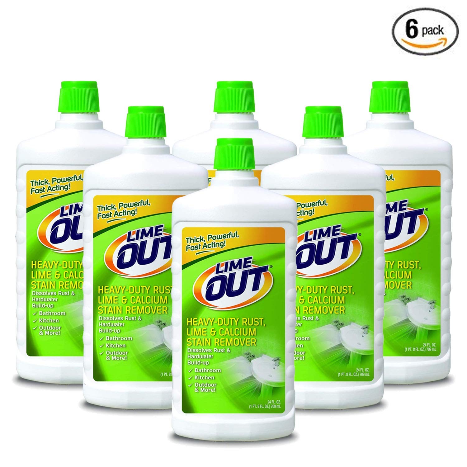 Lime OUT Heavy Duty Rust Lime Calcium Stain Remover 144 Fl Oz Heavy Duty Cleaner