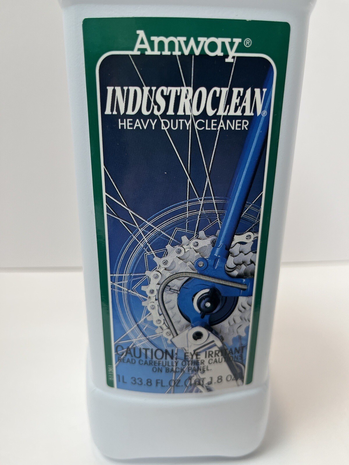 Vintage New Amway INDUSTROCLEAN Heavy Duty Cleaner 1 Liter Degreaser