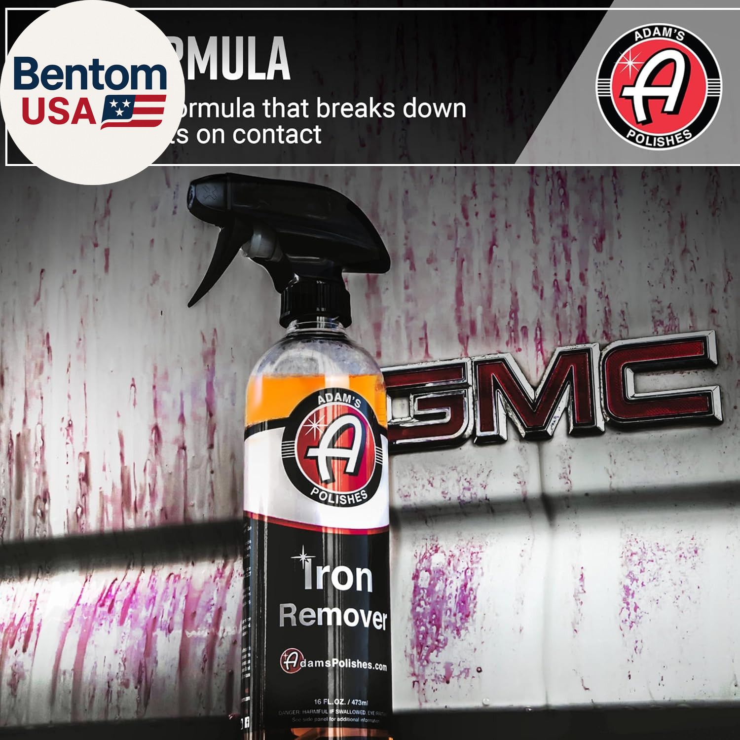 Adam’S Iron Remover (Gallon) – Iron Out Fallout & Stop Rust Remover Spray for Ca