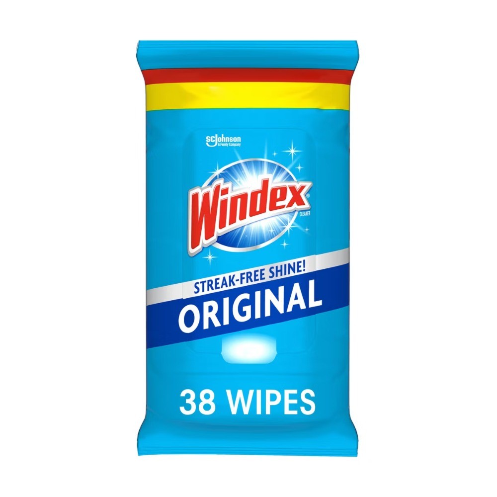 Original Window and Glass Cleaner Wipes Pre-Moistened