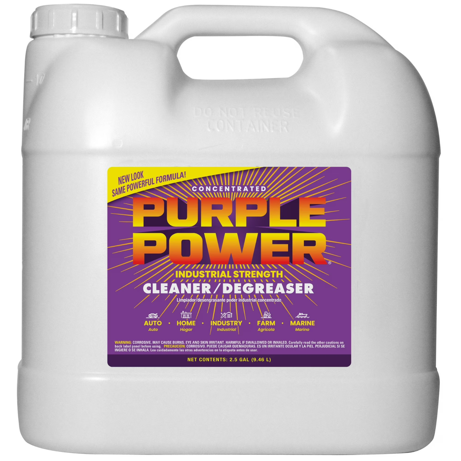 2.5 Gallon Purple Power Concentrate powerfull Cleaner/Degreaser, Fast Shipping