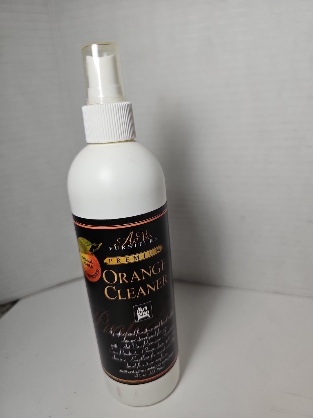 Art Van Furniture Premium Orange Cleaner Rare 12oz Wood Hard Surface Cleaner New
