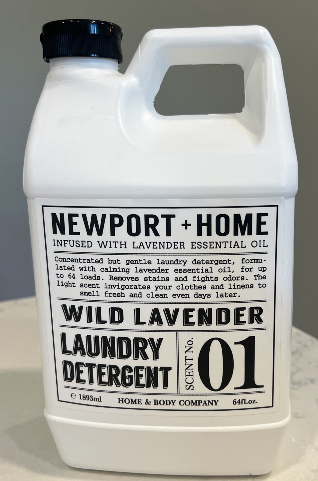 Newport Home Wild Lavender Laundry Detergent No 1 64oz Professional Formula