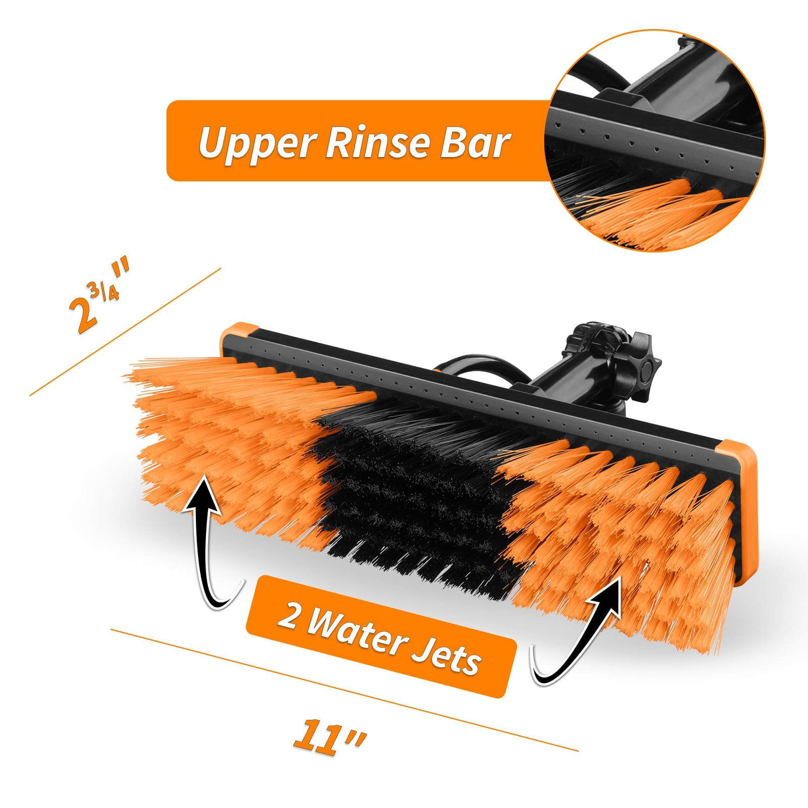 4-12 ft Water Fed Pole Window Cleaning System // Professional Telescopic Sola…