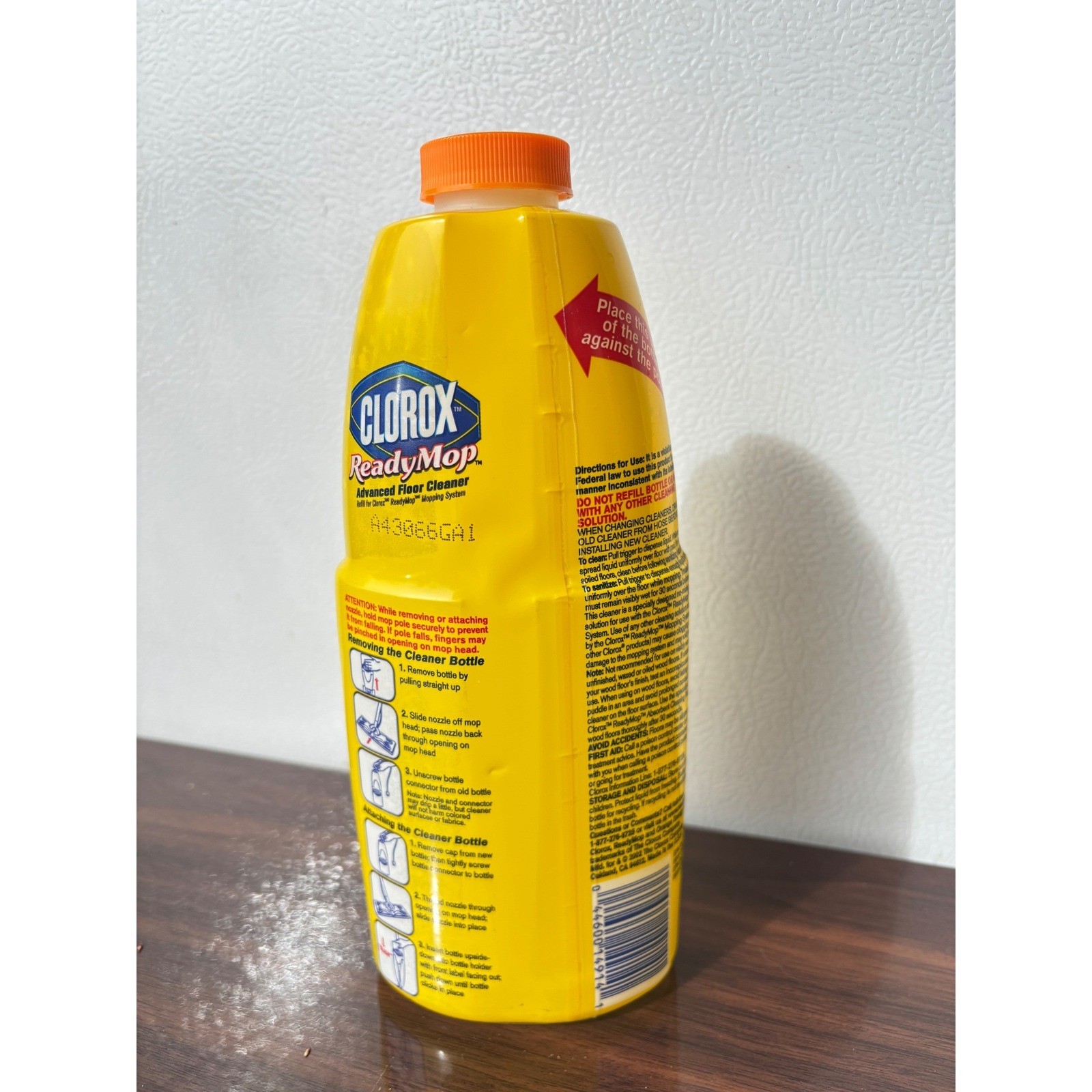 Clorox ReadyMop Advanced Floor Cleaner Refill Orange Energy 24 fl oz Bottle