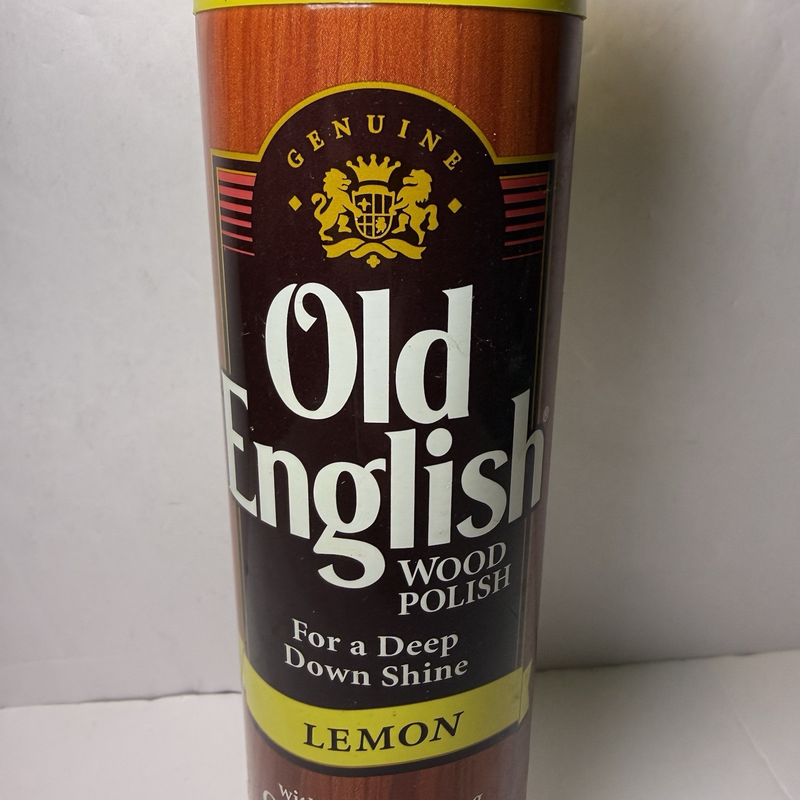 Old English Lemon Furniture Wood Polish Spray 12.5 fl oz Vtg New 1997 NOS