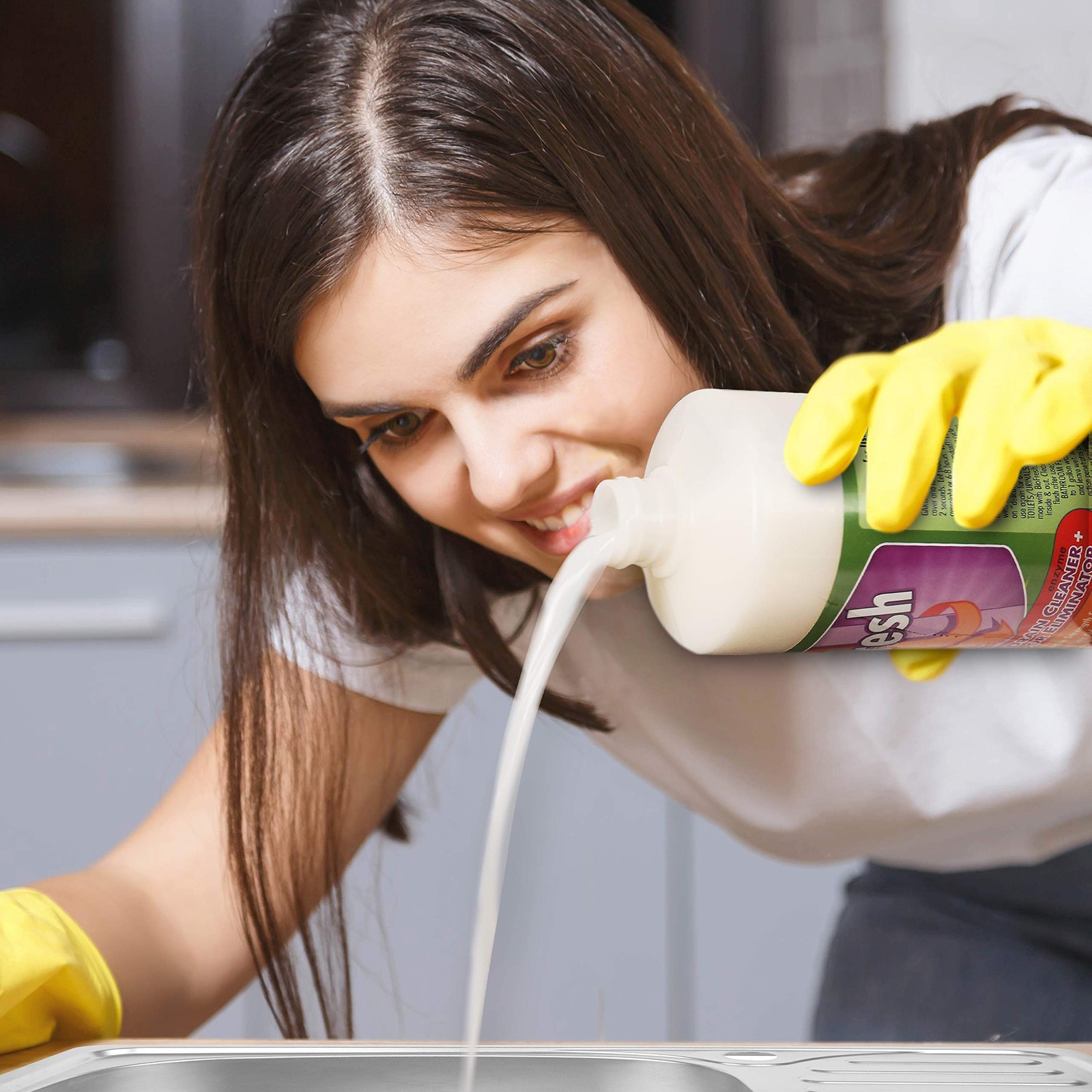 BioFresh – Enzyme Drain Cleaner & Smell Remover for Garbage Disposals, Fruit Fli