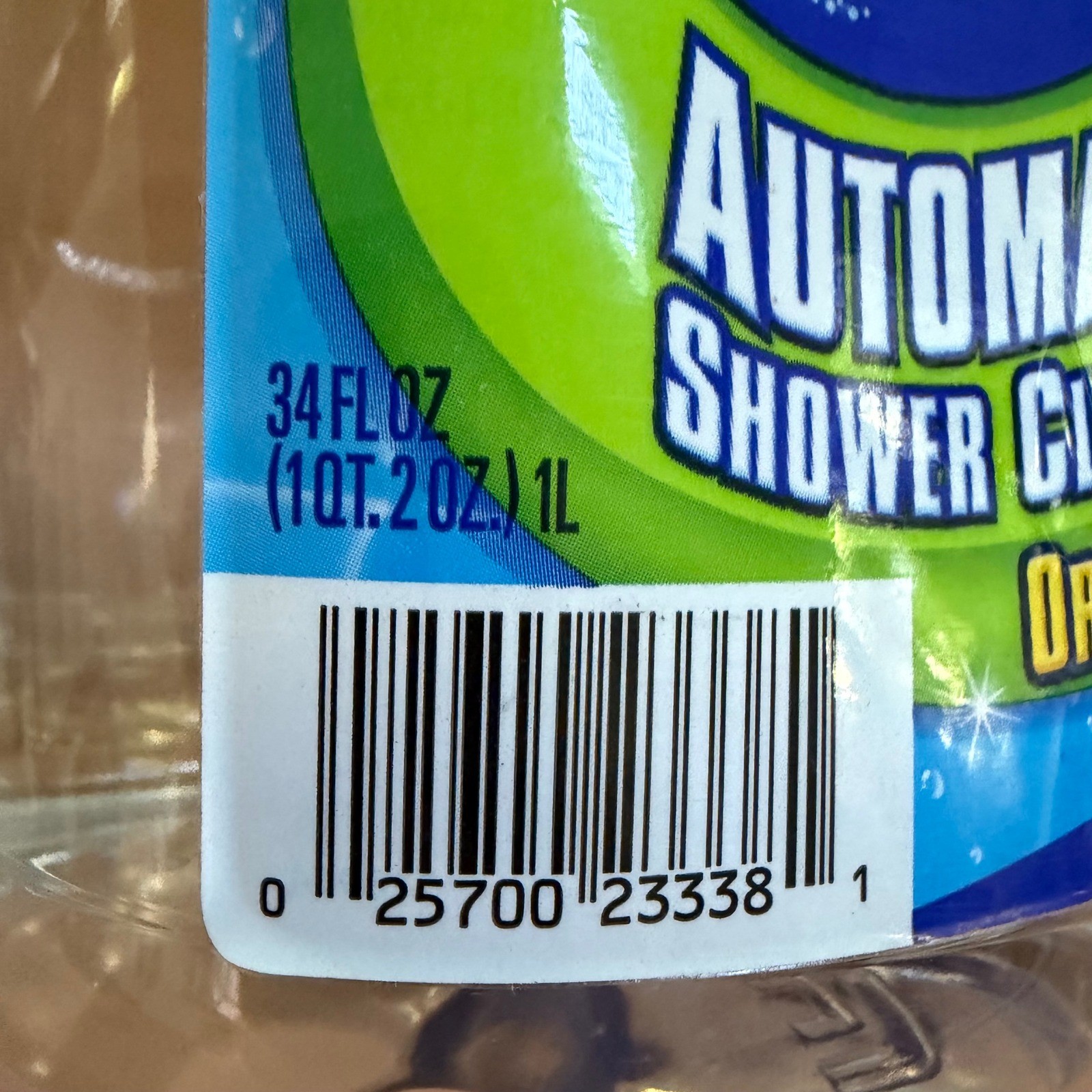 Scrubbing Bubbles Automatic Shower Cleaner Original Scent Refill 34oz 1L 233381