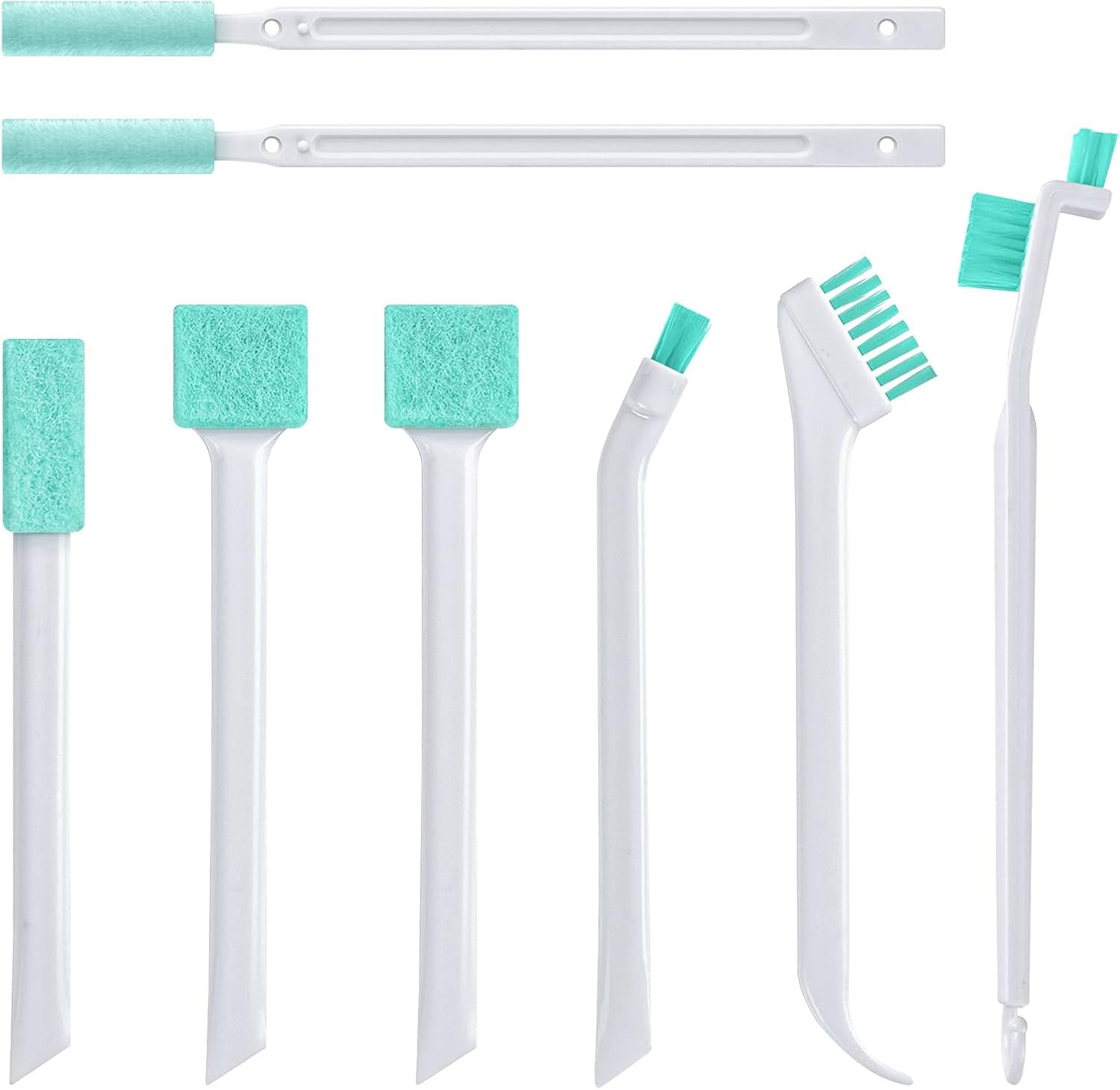 Small Cleaning Brush Tight Spaces, 8Pcs Crevice Cleaning Brushes Tool