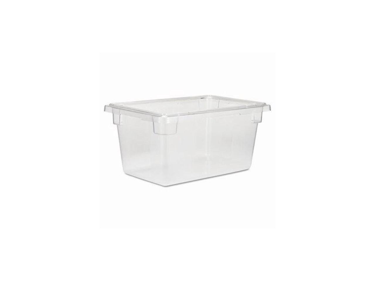 Food/tote Boxes, 5gal, 12w X 18d X 9h, Clear