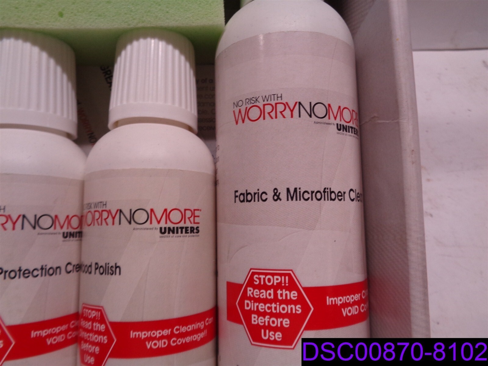 Worry No More Furniture & Upholstery Protection Kit