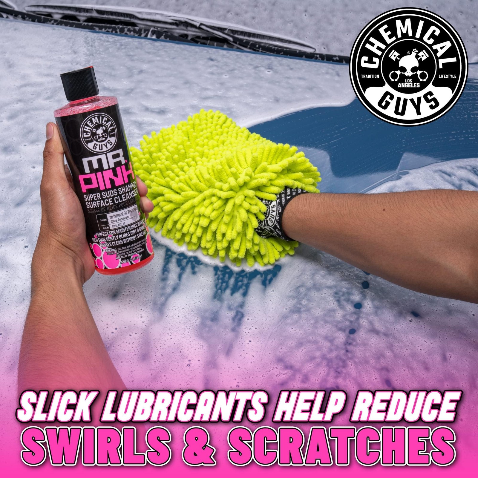 Mr. Pink Car Wash Soap 64 oz Super Suds Foaming Car Wash Soap for Cannon, Bl…