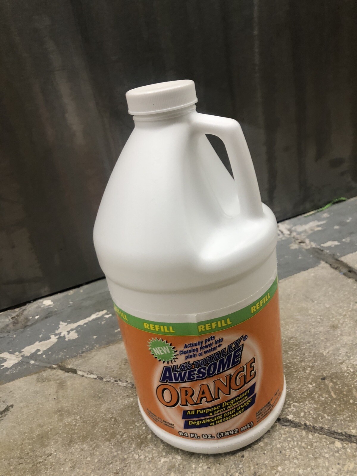 1 La’s Totally Awesome Orange All Purpose Degreaser Refill BIGGER SIZE 128oz