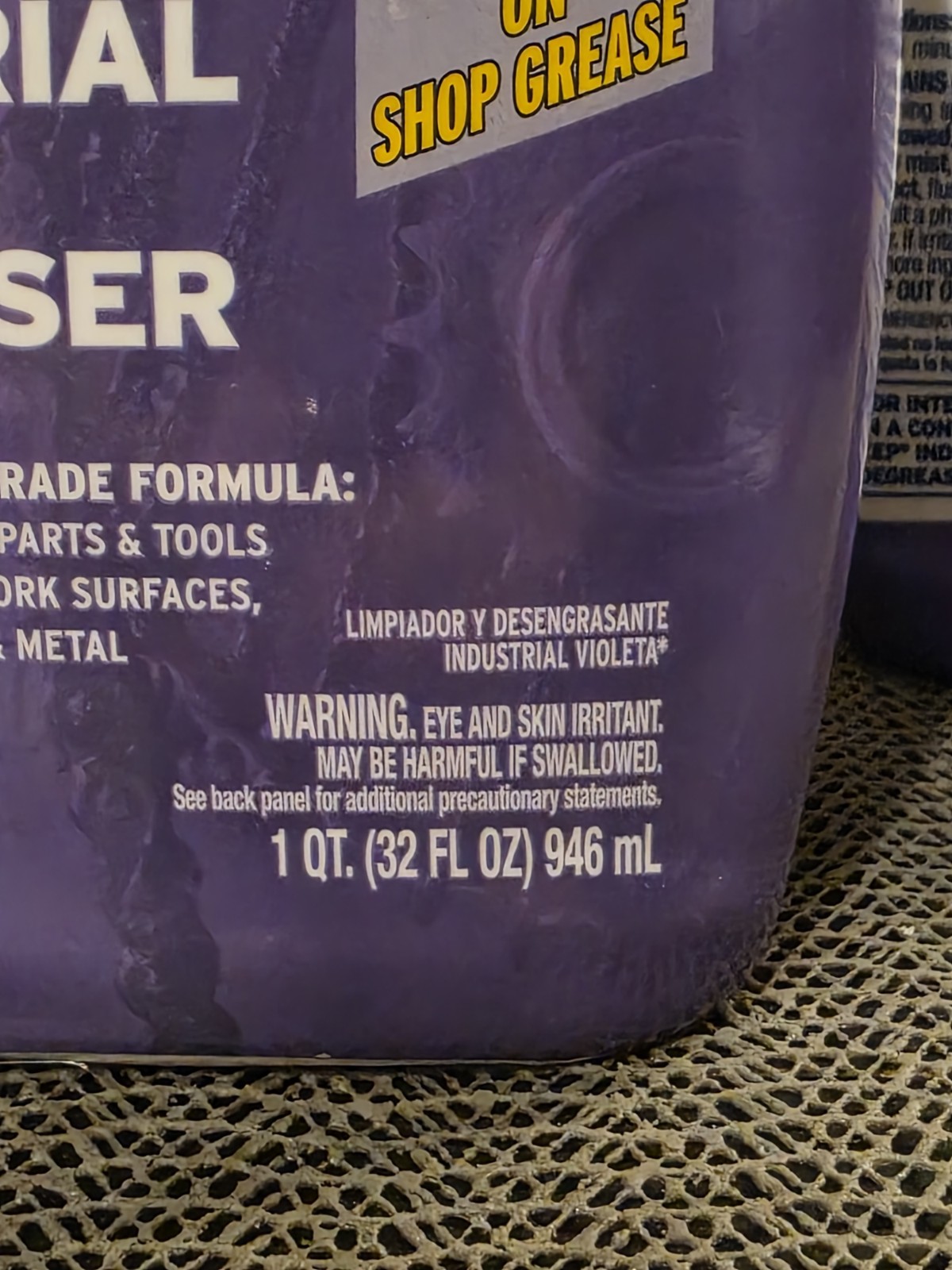 Zep Industrial Purple Cleaner and Degreaser – 32 oz Each (Pack of Two)