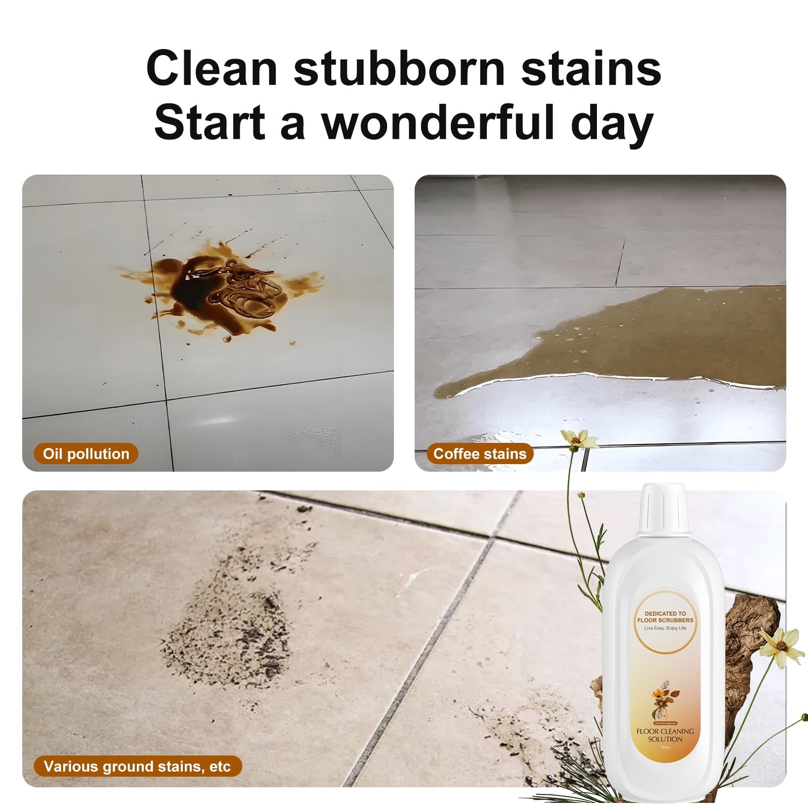 Floor Cleaning Solution Compatible With Tineco Deep Cleans For Multiple Hard Flo