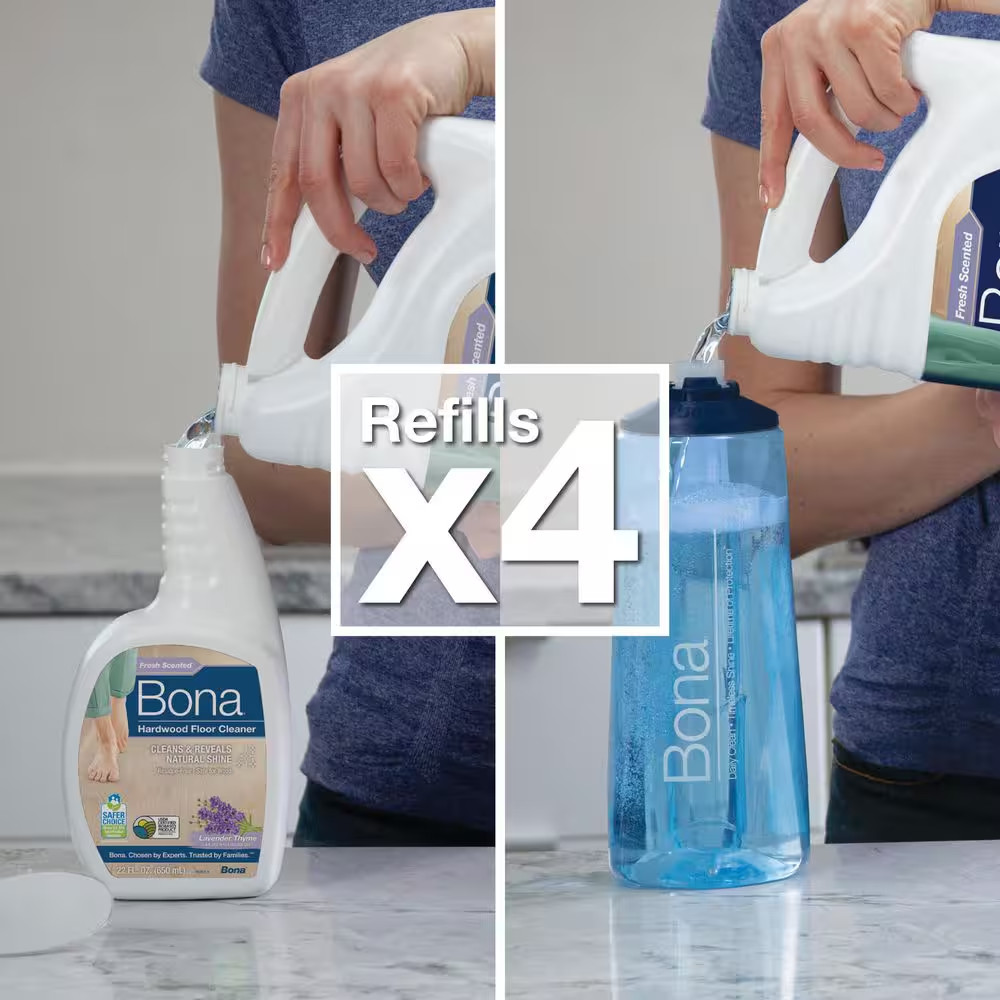 128 Oz. Lavender Thyme Hardwood Floor Cleaner Refill