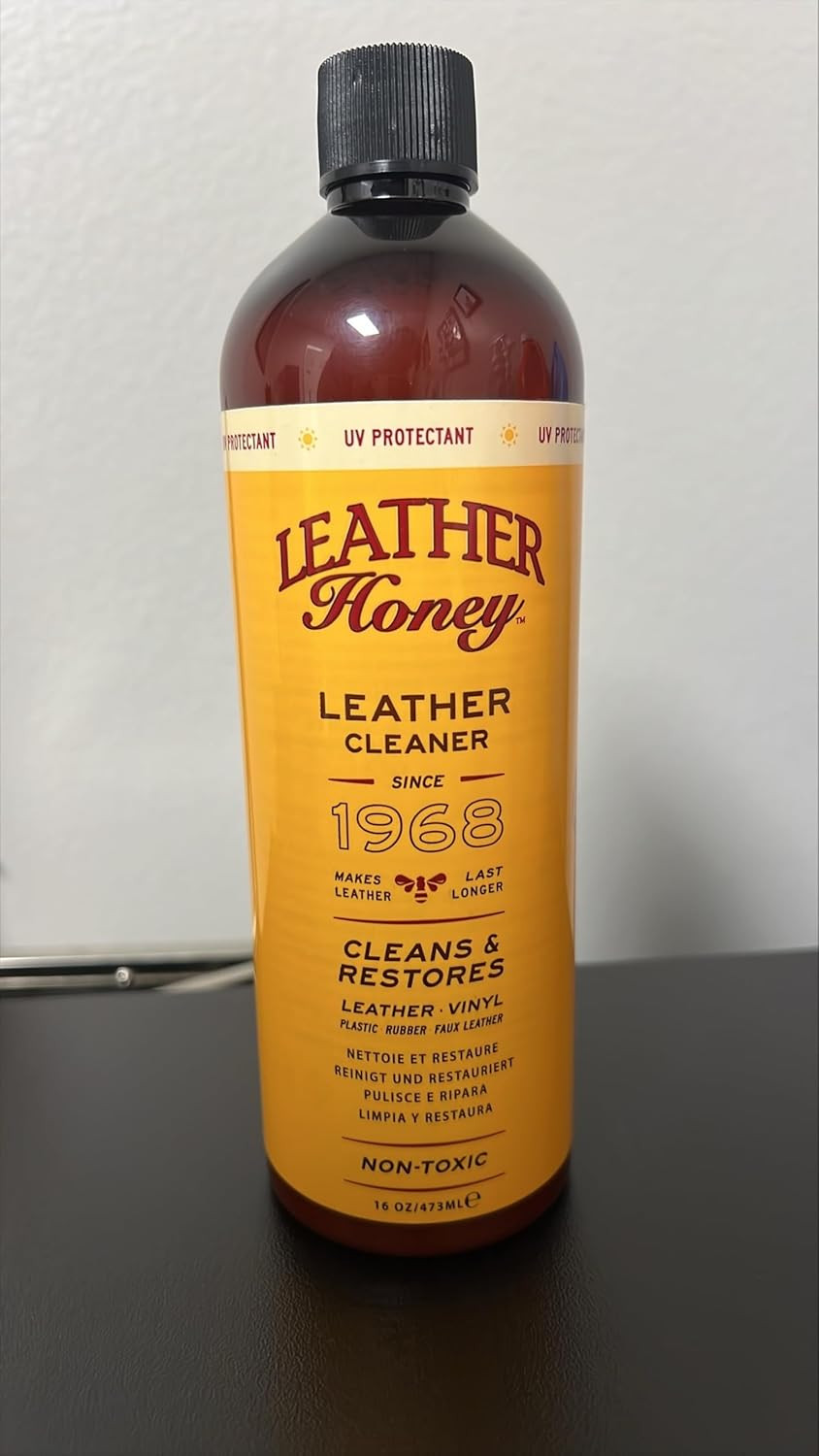 Leather Cleaner Spray: UV Protectant, Non-Toxic & Made in the USA since 1968. Cl