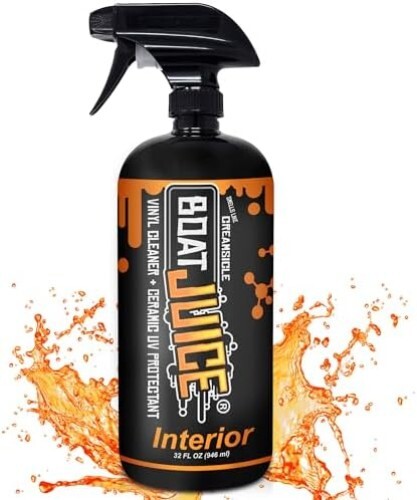 Boat Juice Interior Boat Cleaner Spray – Boat Seat Cleaner, Boat Vinyl Cleaner a