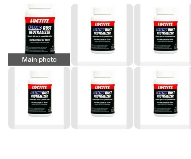 6 Loctite 8-Ounce Extend Rust Neutralizer, 1381192