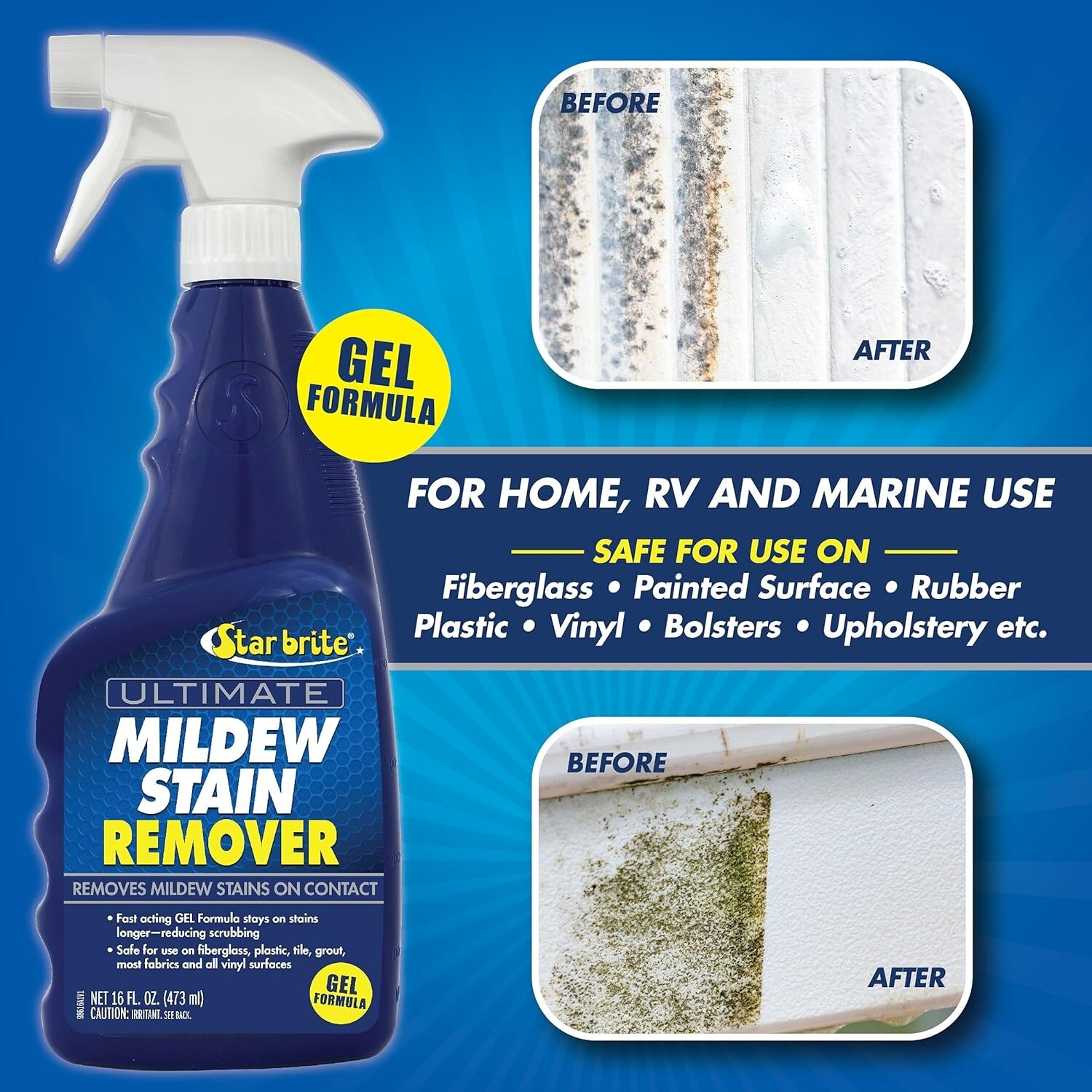 Star brite Ultimate Mildew Stain Remover – 98616 – 16 oz