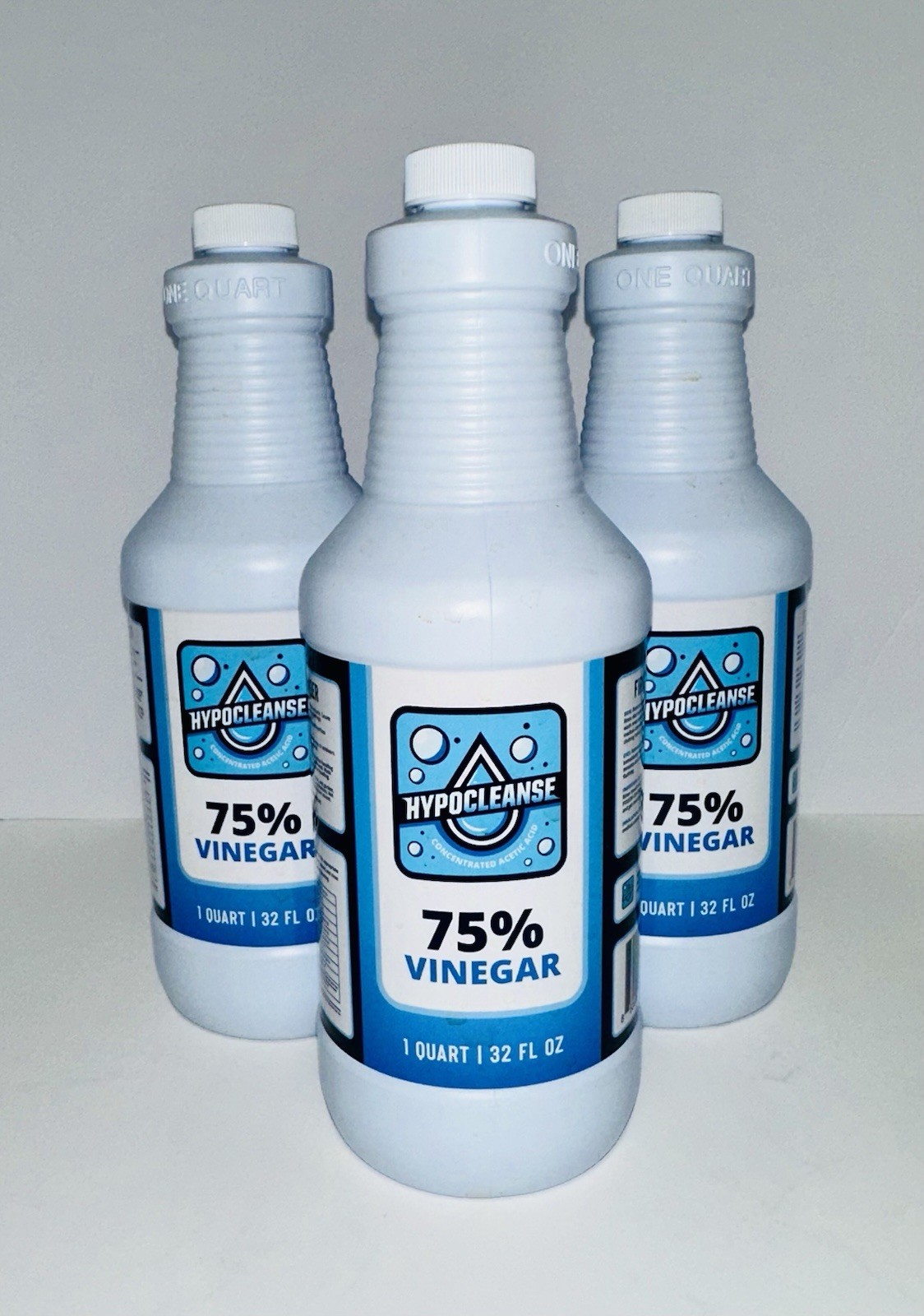 75% Vinegar – Concentrated Acetic Acid – All Natural Cleaning Vinegar – 1 Gallon