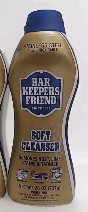 Bar Keepers Friend 26 oz All-Purpose Cleaner Soft Cleanser Liquid NEW