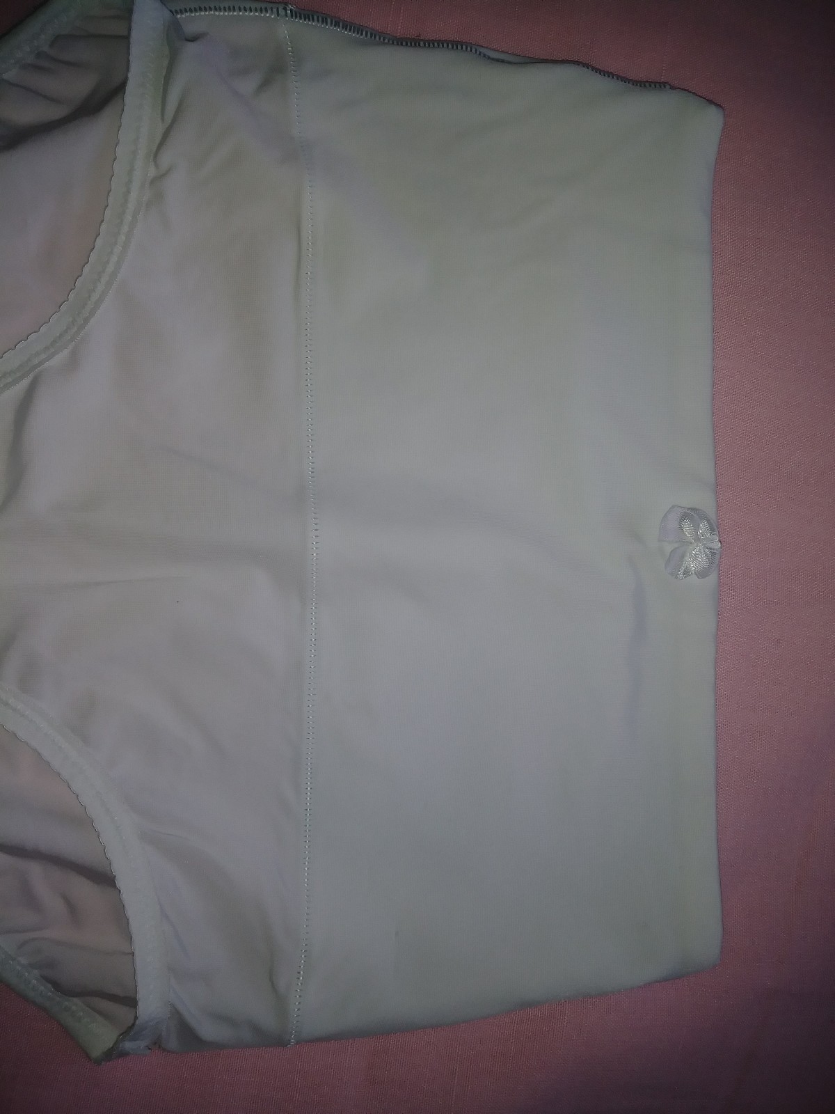 CAROL Wior Microfiber Belly Band SHAPEWEAR Brief PTY WHITEA00107 A256596 SIZE S