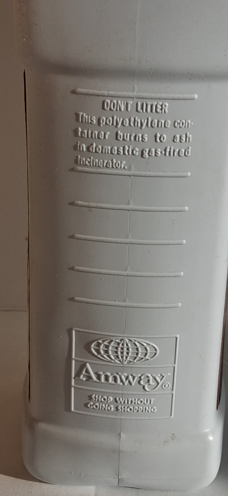 Vintage Amway Mint Condition Vinyl & Leather Cleaner 1985 RARE 16.9 oz. 70% Full