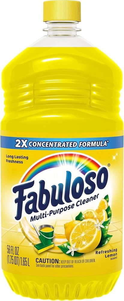 Multi-Purpose Cleaner, 2X Concentrated Formula, Refreshing Lemon Scent, 56 oz