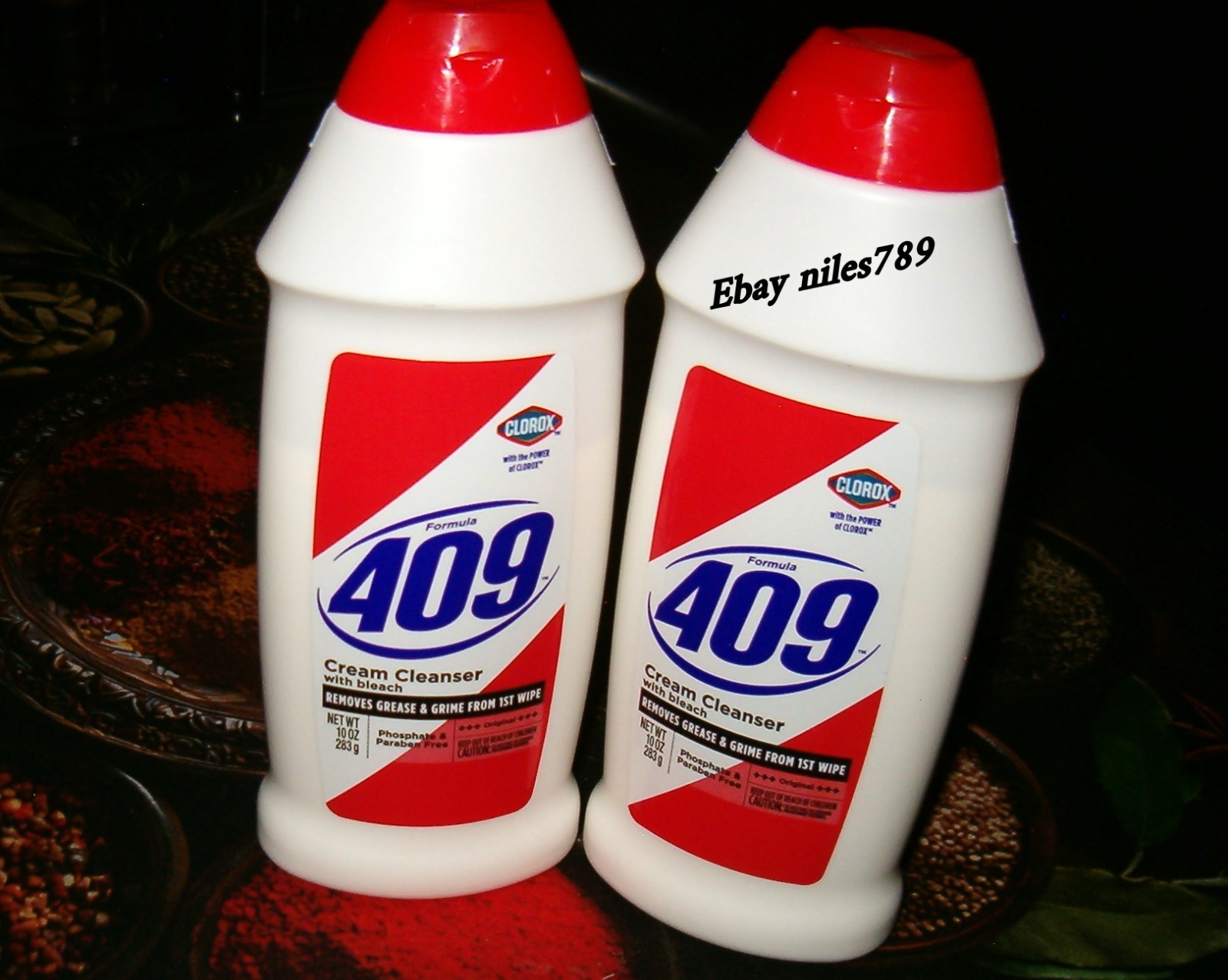 2X Formula 409 Cream Cleanser With Bleach 10oz Ea NEW Phosphate & Paraben Free