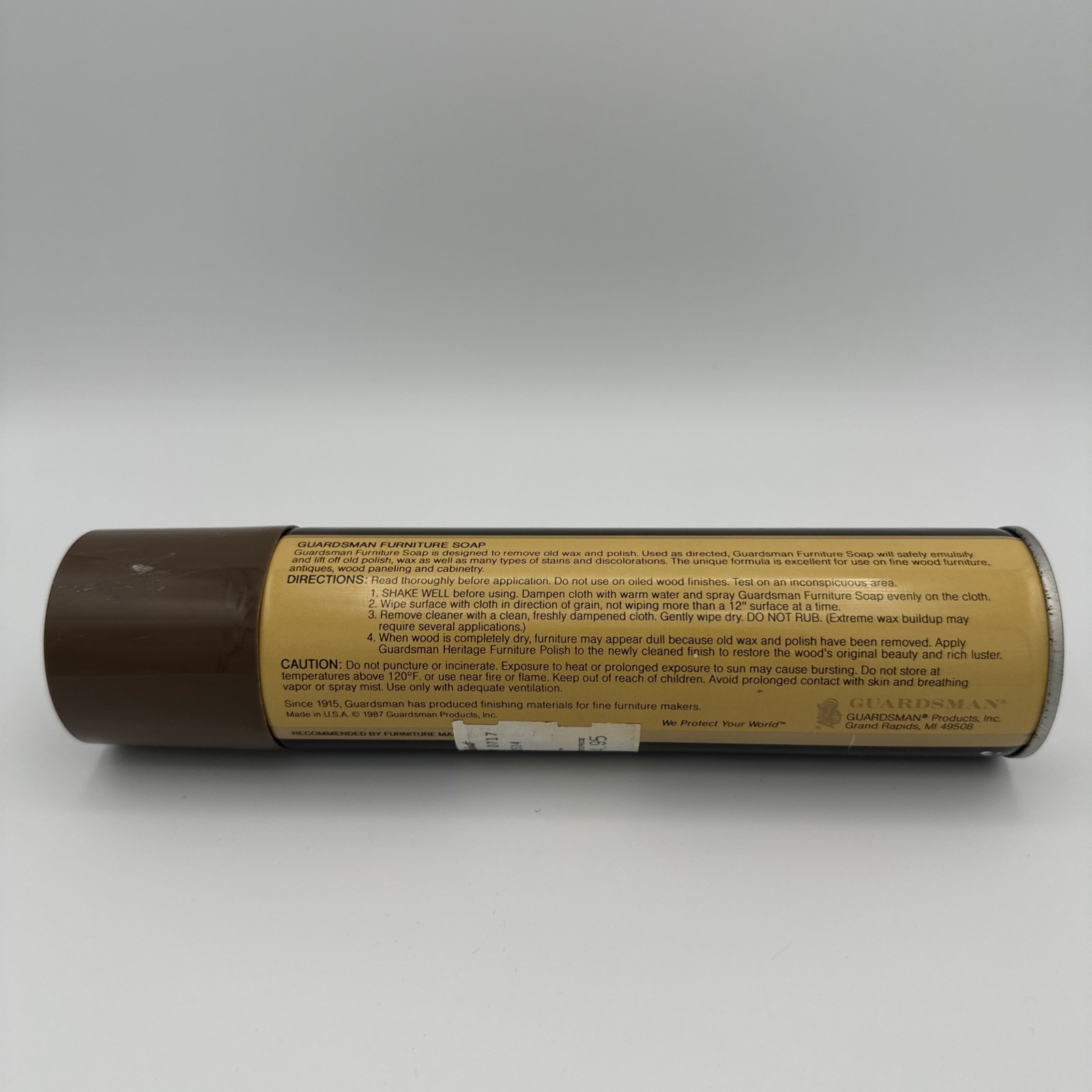 Guardsman Furniture Soap 10oz Removes Old Wax & Polish: New Old Stock 1987
