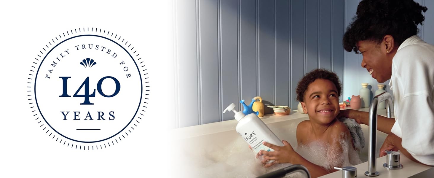 Body Wash, Designed for the Whole Family, Gentle Formula, of Dyes Heavy Perfumes