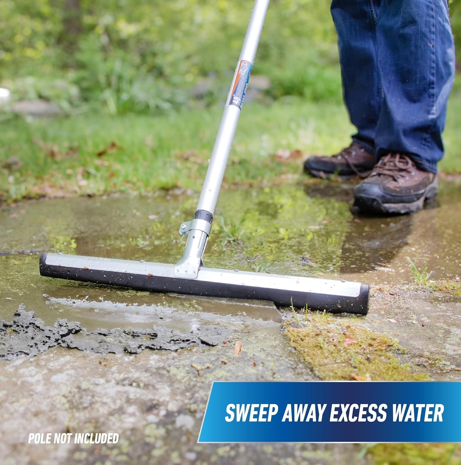 Professional AquaFlex Uneven Surface Floor Squeegee, 18″