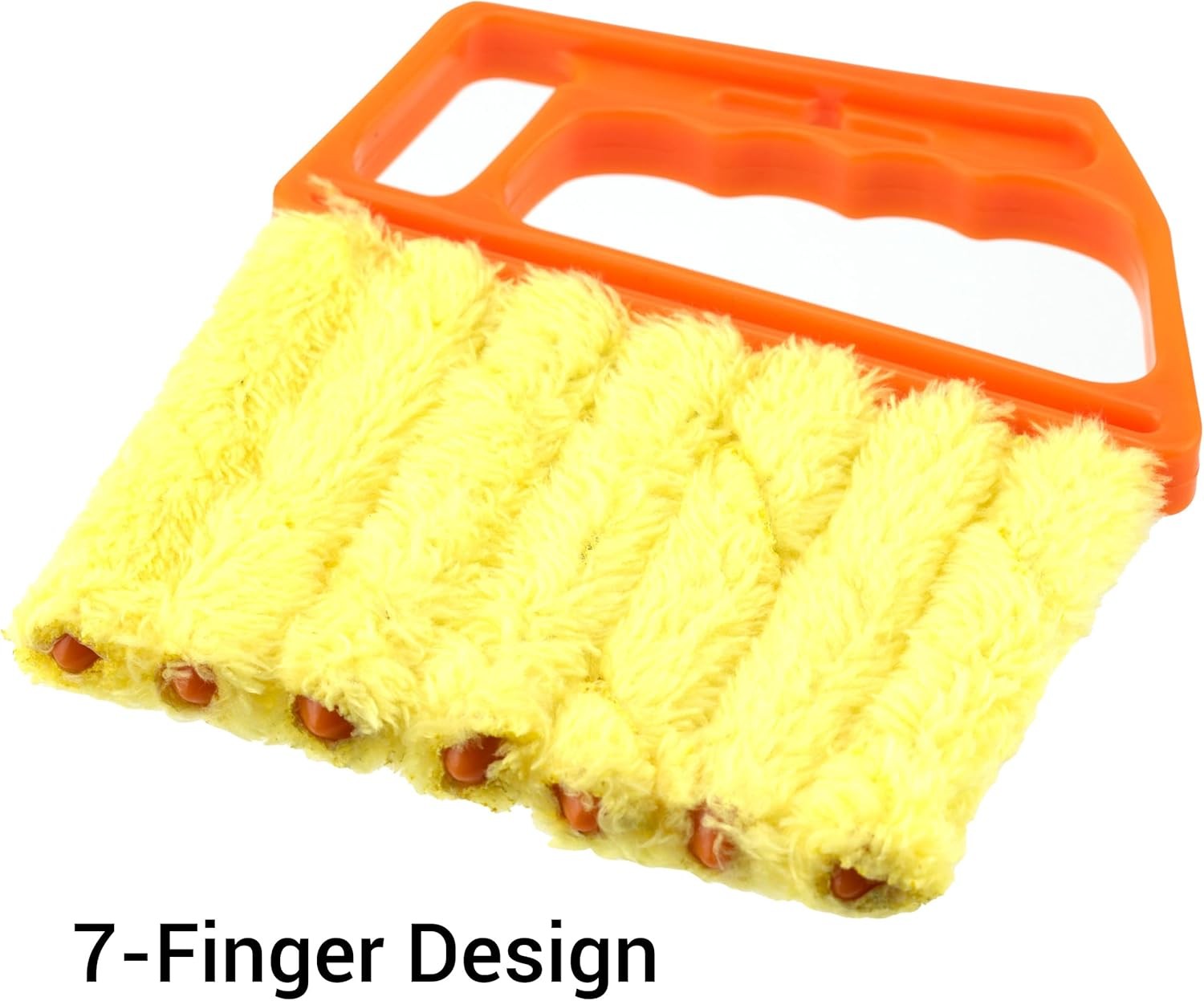 Pack of 2 Blind Cleaner 7-Finger Duster for Shutters, Blinds & Air Conditioners