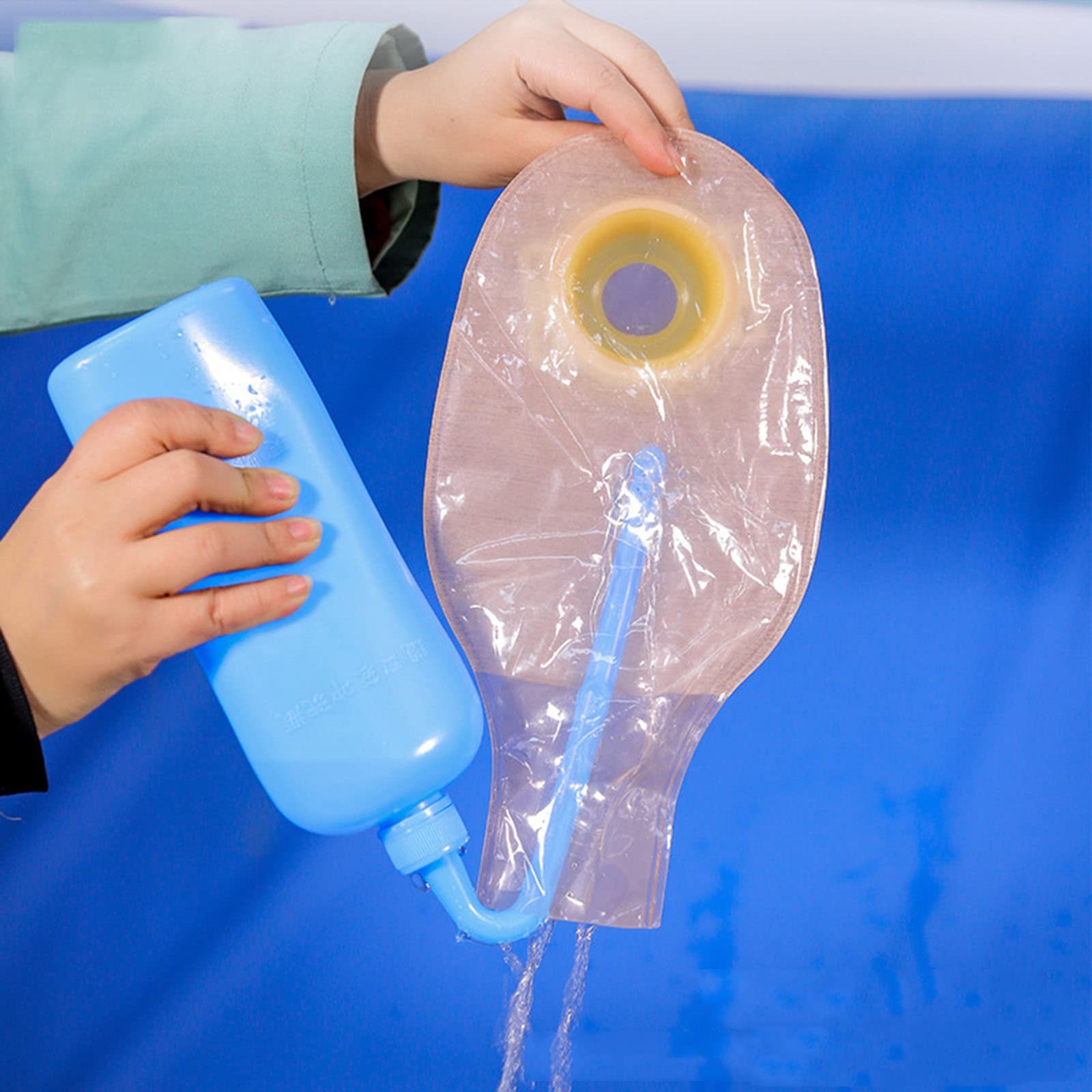500ml Colostomy Bag Cleaning Toolstoma Bags Plastic Cleaning Bottle colostomy Su
