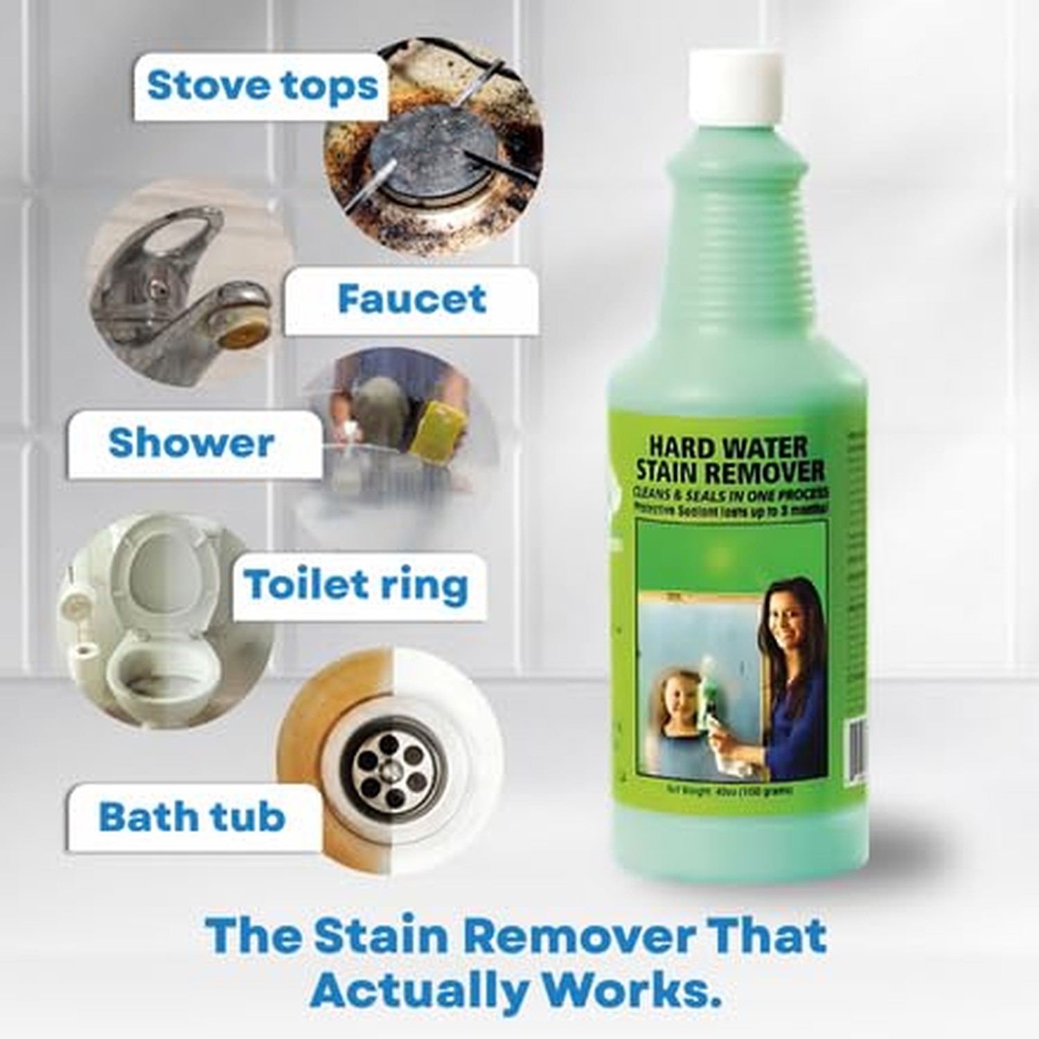 Bioclean Hard Water Stain Remover,.27 Lb 20.3 Ounce (Pack of 1)