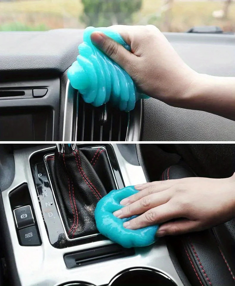 1PC Cleaning Soft Rubber Automotive Supplies, Multifunctional Black Technology f