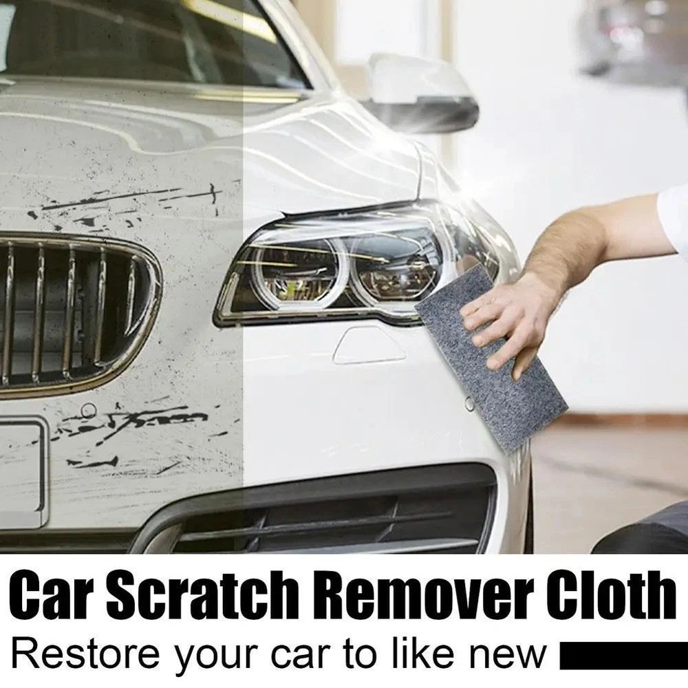 Nano Polix Car Scratch Remover Cloth 6 Packs Auto Paint Scratch Repair Towel-USA