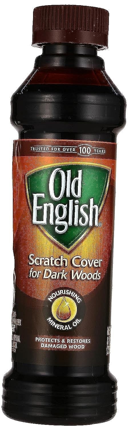 Scratch Cover for Dark Woods – 8oz Wood Polish Repair Solution
