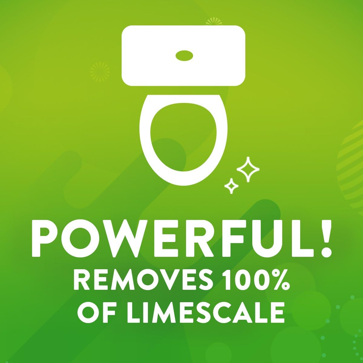 Toilet Bowl Cleaning Gel, Non-Bleach Bathroom Cleaner, Gets Rid of Limescale and