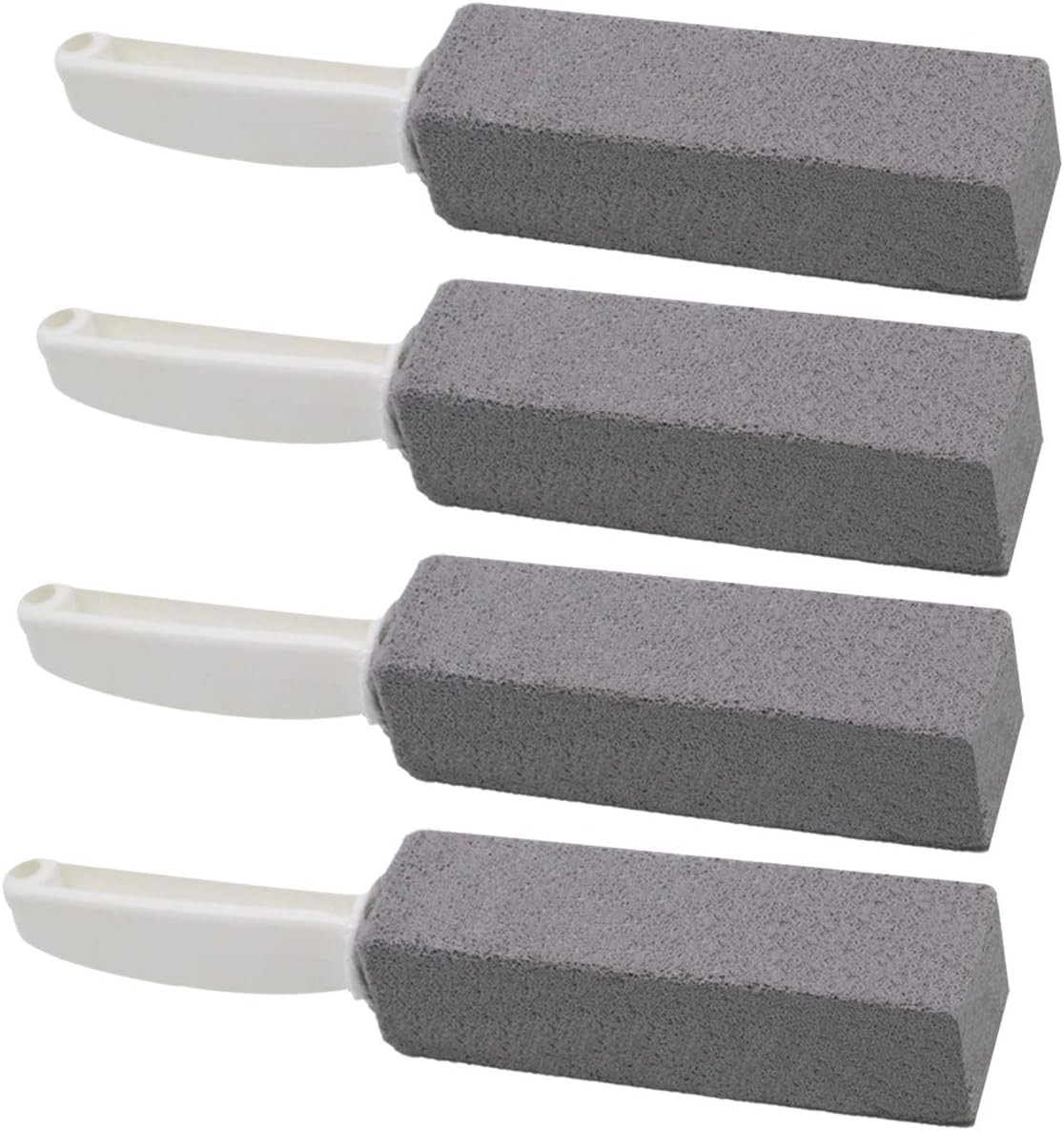 Pumice Stone for Toilet Bowl Cleaning with Handle Pumice Toilet Stone 4 Pack